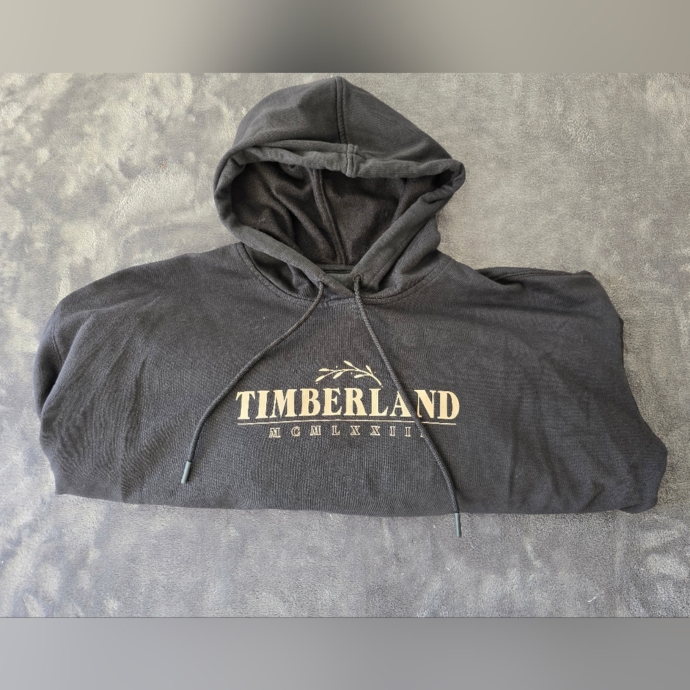 Timberland Black Hoodie Size Medium